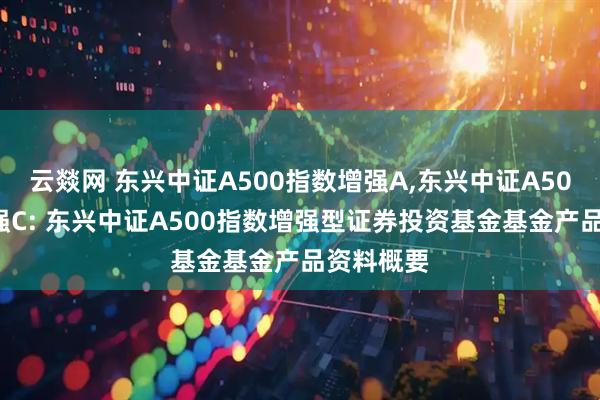 云燚网 东兴中证A500指数增强A,东兴中证A500指数增强C: 东兴中证A500指数增强型证券投资基金基金产品资料概要